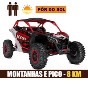 Passeio Montanhas e PÔR DO SOL  (8KM) - XRS até 2 pessoas.